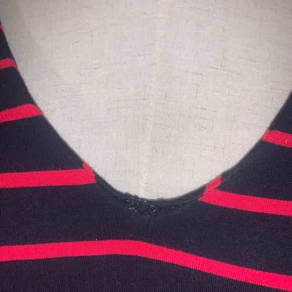 BANANA REPUBLIC - stretchy cotton dress - size 0 - Picture 4 of 4